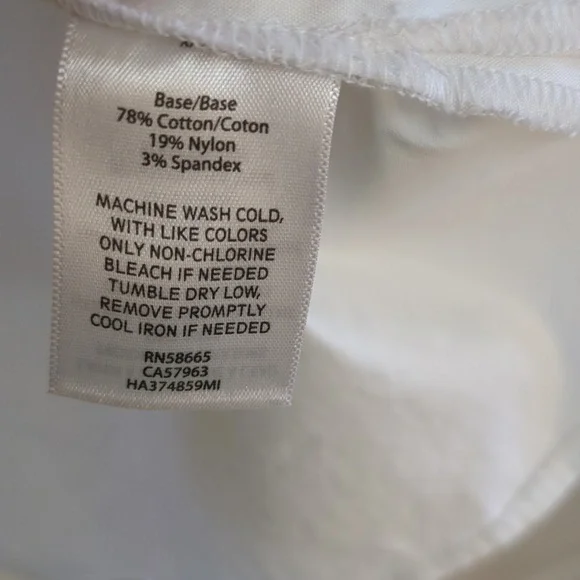 Halogen Ruffled Boxy White Top Size XL - Picture 8 of 12